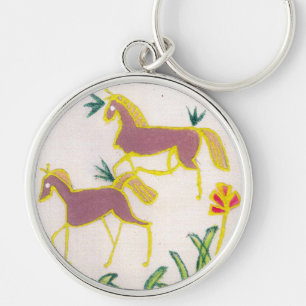 Porte-clés Créez votre propre Unicorne Flora Power Cute Aesth