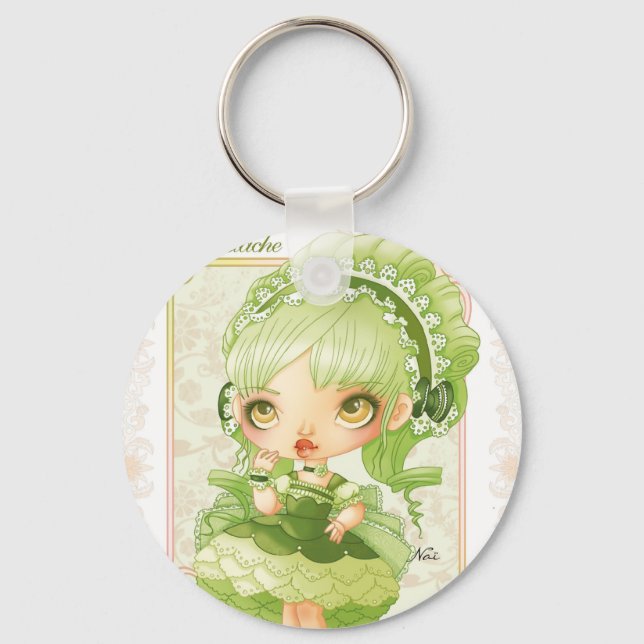 Porte-clés Crème de glace Lolita Pistache (Recto)