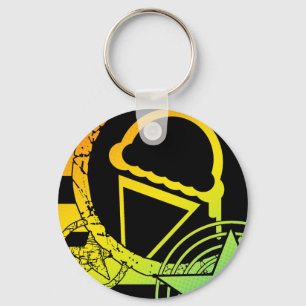 Porte-clés crème glacée punk dripz