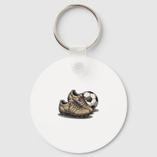 Porte-clés Crépuscule Chaussures De Football Et Conception De