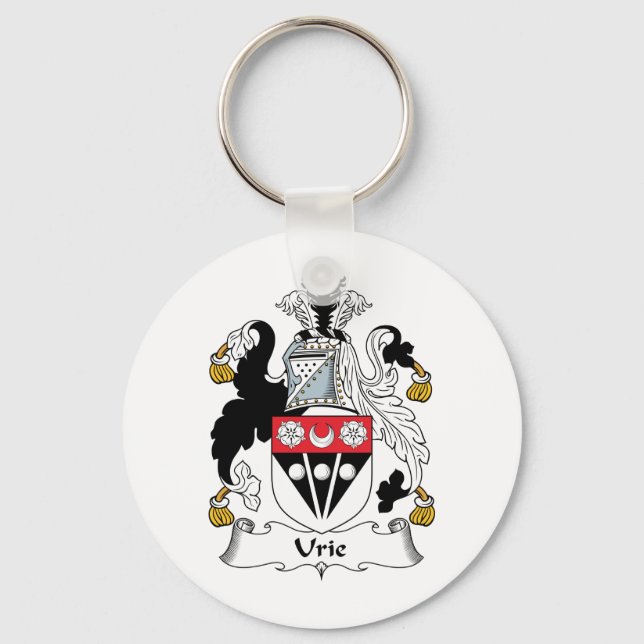 Porte-clés Crest de famille Urie (Recto)