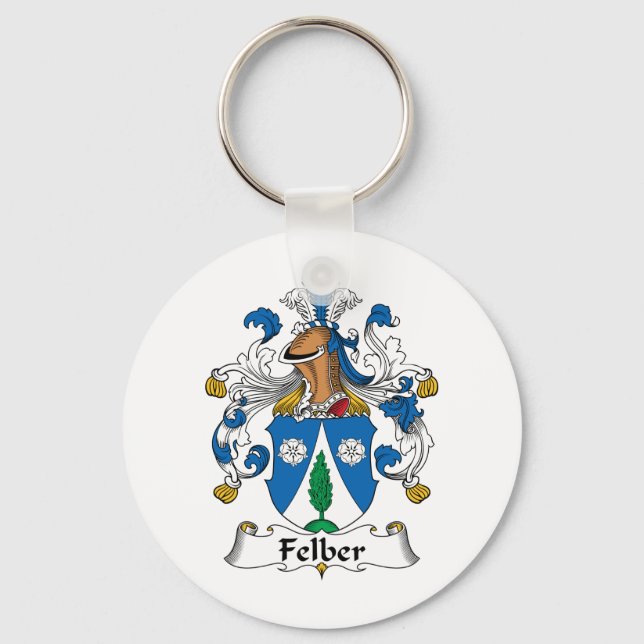 Porte-clés Crest de la famille Felber (Recto)