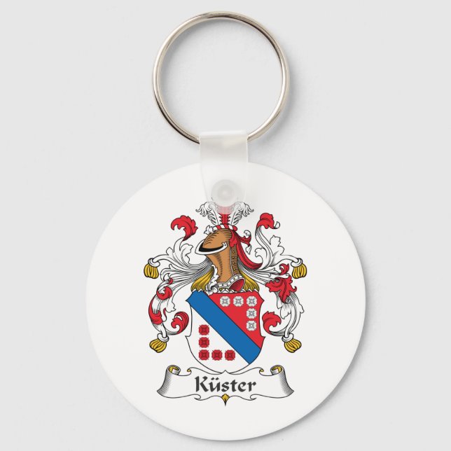 Porte-clés Crest de la famille Kuster (Recto)