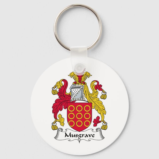 Porte-clés Crest de la famille Musgrave (Recto)