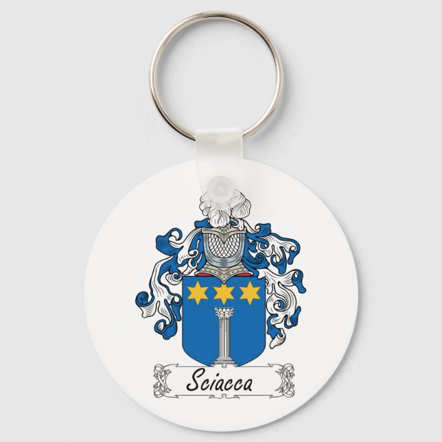 Porte-clés Crest de la famille Sciacca (Recto)
