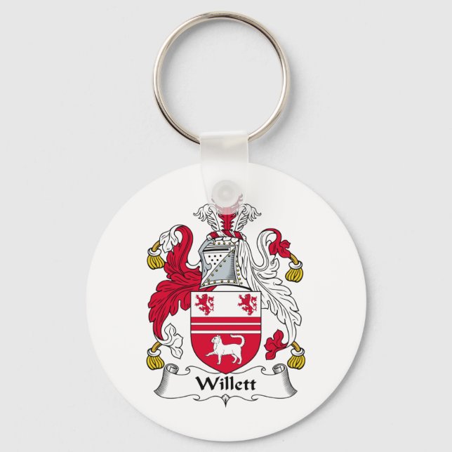 Porte-clés Crest de la famille Willet (Recto)