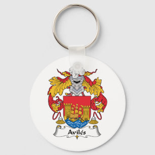 Porte-clés Crête de famille d'Aviles