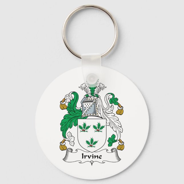 Porte-clés Crête de la famille Irvine (Recto)
