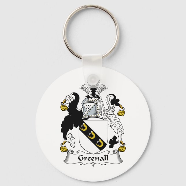Porte-clés Crête de la famille verte (Recto)