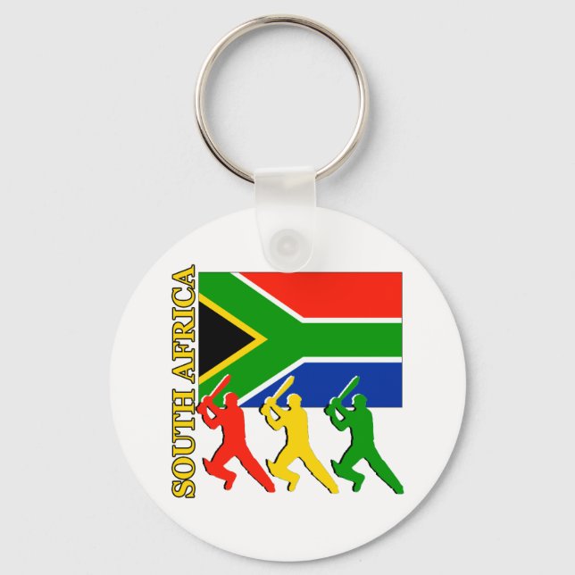 Porte-clés Cricket Afrique du Sud (Recto)