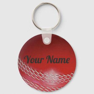 Porte-clés Cricket Ball Key Chain with Your Name