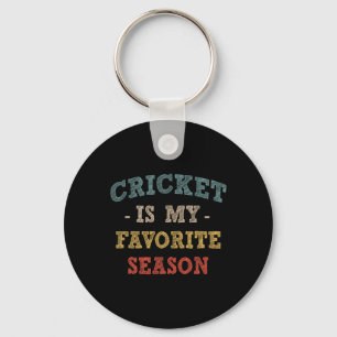 Porte-clés Cricket drôle est ma saison sportive préférée Cric