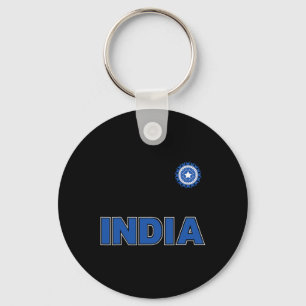 Porte-clés Cricket indien (maillot orange)