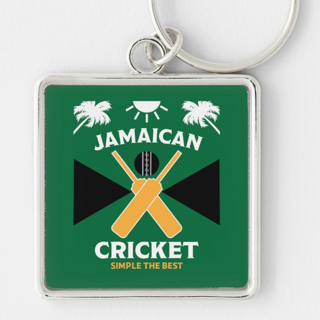 Porte-clés Cricket jamaïcain (Devant)