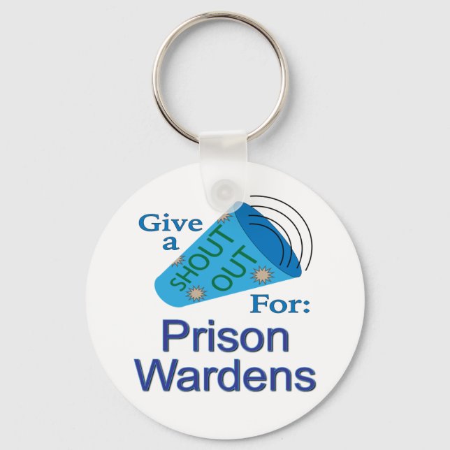 Porte-clés Criez pour les gardiens de prison (Recto)