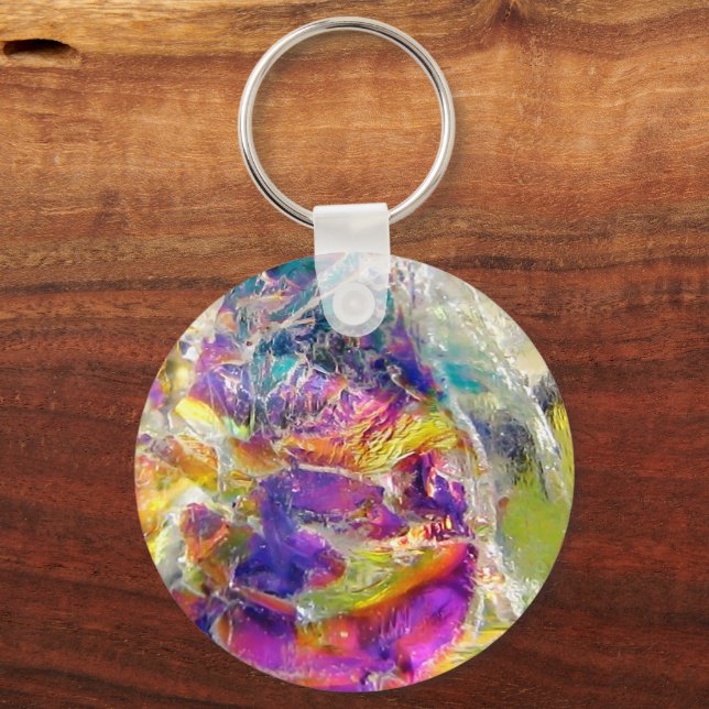 Porte-clés Cristal d'Aura d'automne (Recto)