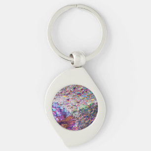 Porte-clés Cristaux arc-en-ciel Aura