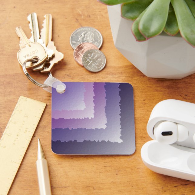 Porte-clés cristaux violets (Bureau)