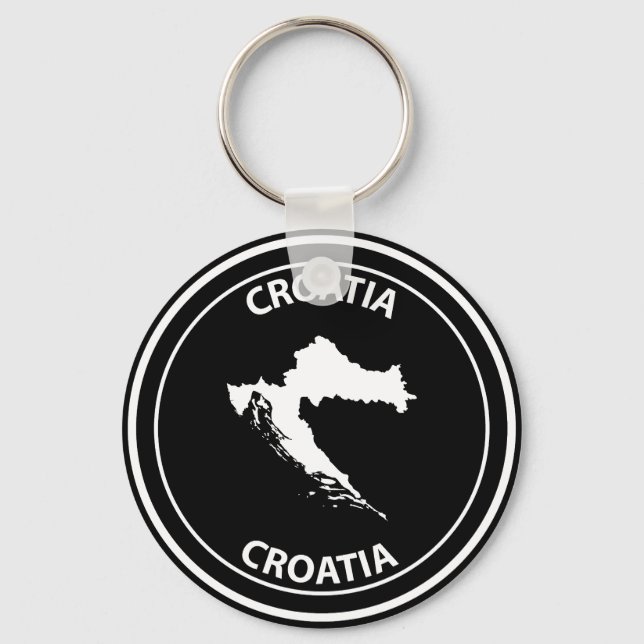 Porte-clés Croatie (Recto)