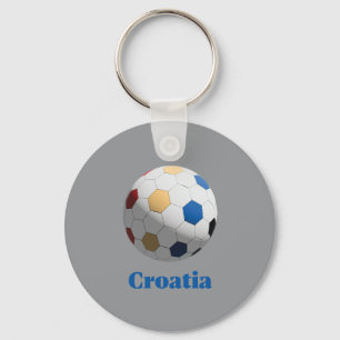Porte-clés Croatie Football