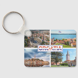 Porte-clés Croatie | Hrvatska | Mer Adriatique | Istrie