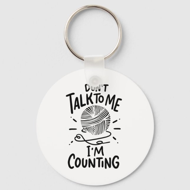 Porte-clés Crochet Crocheting (Recto)