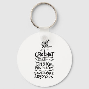 Porte-clés Crocheting Crochet Wool