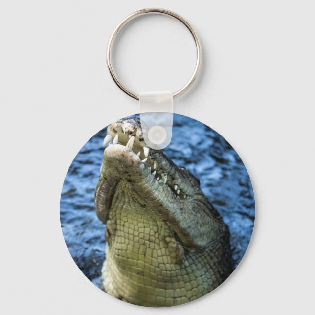 Porte-clés Crocodile Dents Eau (Recto)