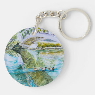Porte-clés Croisement de canal