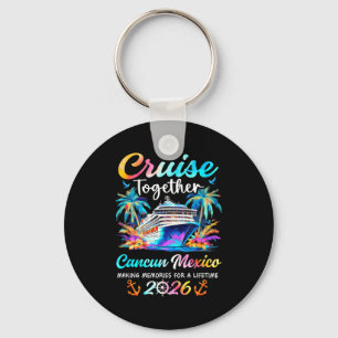 Porte-clés Croisière à Cancun 2026 vacances en famille en cro