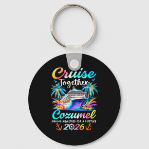 Porte-clés Croisière Cozumel 2026 en famille en croisière