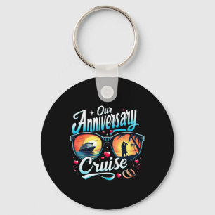 Porte-clés Croisière d'anniversaire Couples Correspondance Ro