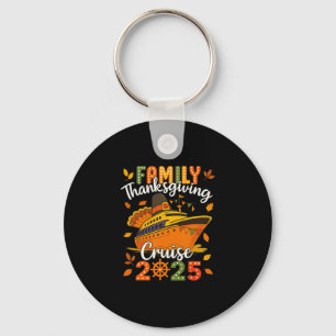 Porte-clés Croisière de Thanksgiving 2025 Croisière Famille É