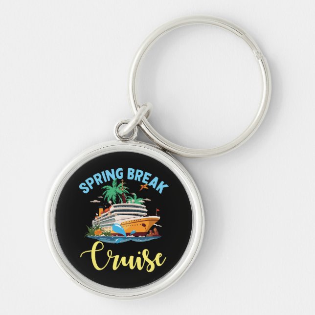 Porte-clés Croisière de vacances de printemps (Devant)