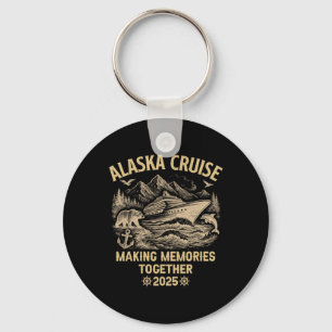 Porte-clés Croisière en Alaska 2025 En croisière ensemble Vac