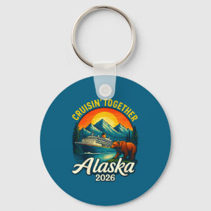 Porte-clés Croisière en Alaska 2026 Cruisin Ensemble Famille