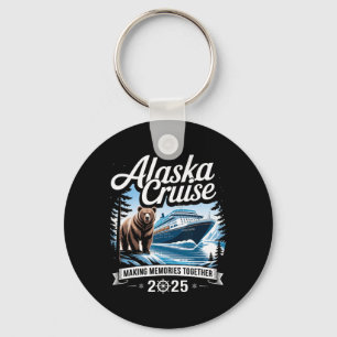 Porte-clés Croisière Ensemble Alaska 2025 Famille Amie Alaska
