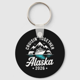 Porte-clés Croisière ensemble Alaska 2026 Famille Ami Alaska