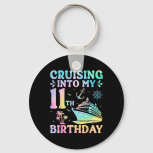 Porte-clés Croisière pour mon voyage de vacances d'anniversai