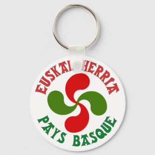 Porte-clés Croix Basque