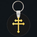 Porte-clés Croix de Lorraine<br><div class="desc">Croix de Lorraine</div>
