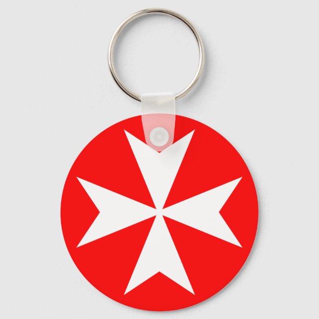Porte-clés Croix de Malte (Recto)