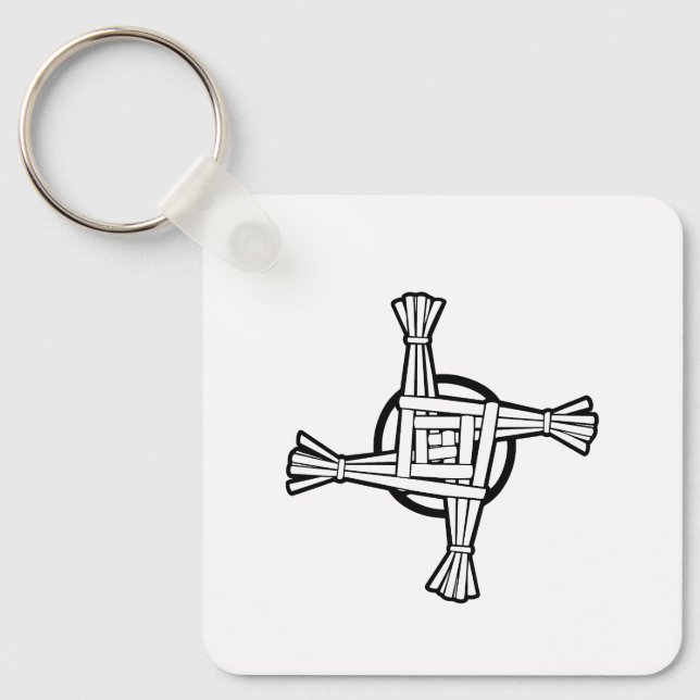 Porte-clés Croix de Sainte-Brigide (Recto)