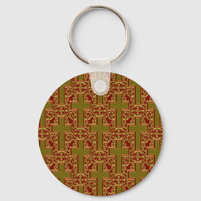Porte-clés Croix d'organisation (Recto)