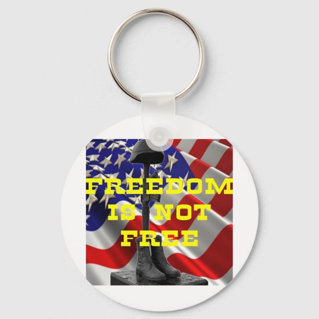 Porte-clés Croix du champ de bataille des soldats (Recto)