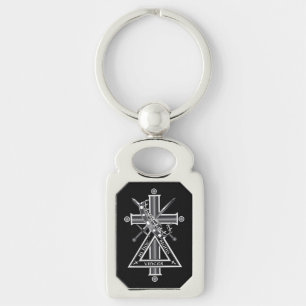 Porte-clés Croix freemasonique