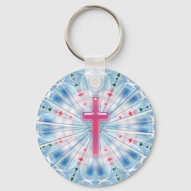 PORTE-CLÉS CROIX LOURDE (Recto)
