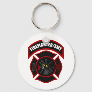 Porte-clés Croix maltaise - Firefighter/EMT