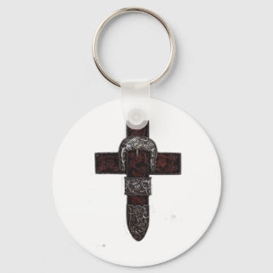 Porte-clés Croix occidentale