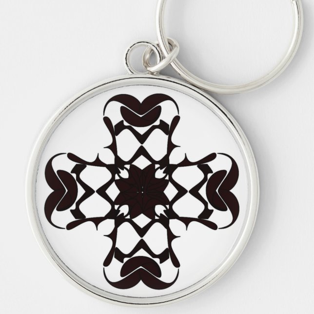 PORTE-CLÉS CROIX RONDE (Devant)